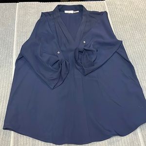 Navy blue Calvin Klein blouse